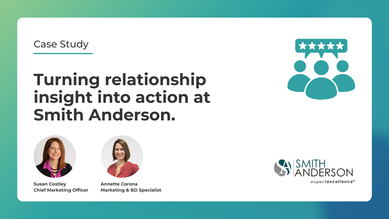 Turning relationship insight into action with Client Sense banner