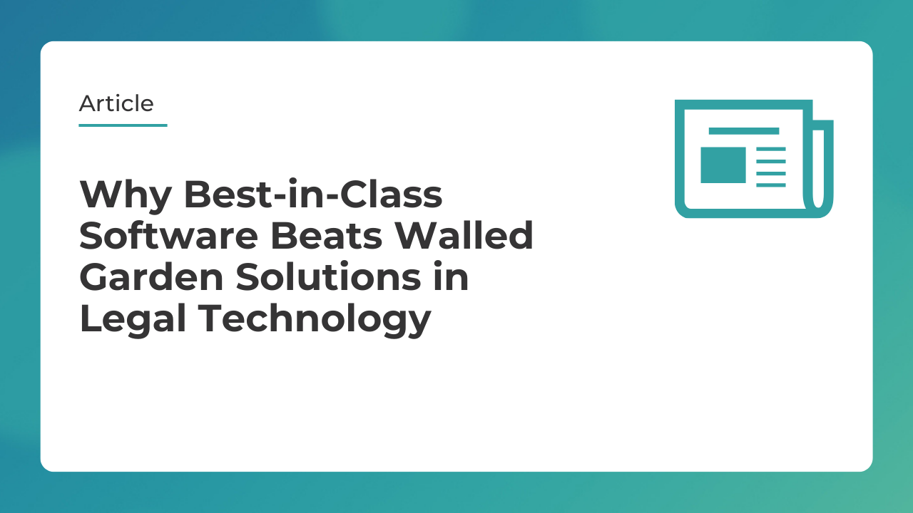Why Best in Class Software banner